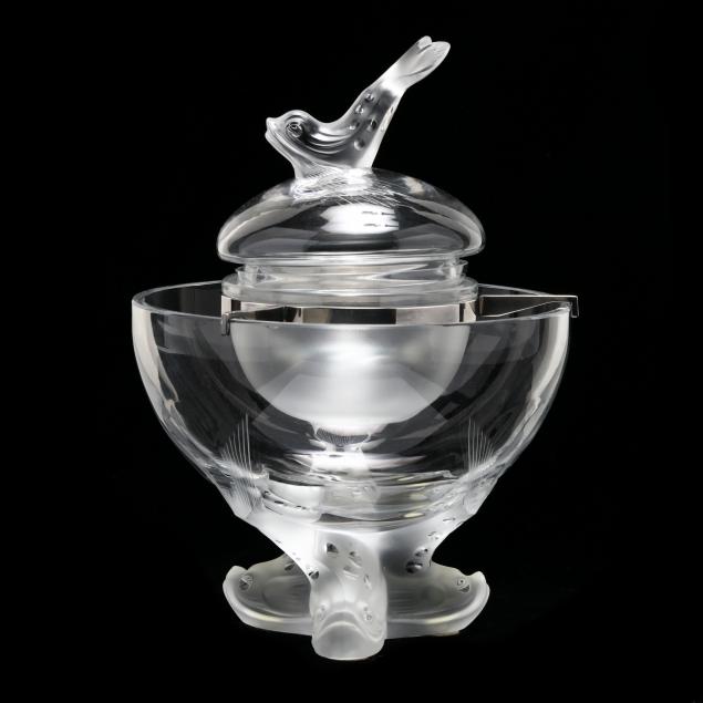 LALIQUE, IGOR CAVIAR SERVING BOWL