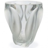 LALIQUE "INGRID" CRYSTAL VASED