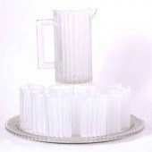 Lalique Jaffa pattern frosted