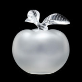 LALIQUE, LARGE  GRANDE POMME