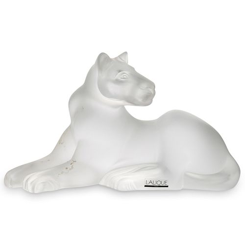 LALIQUE "LIONESS" CRYSTAL