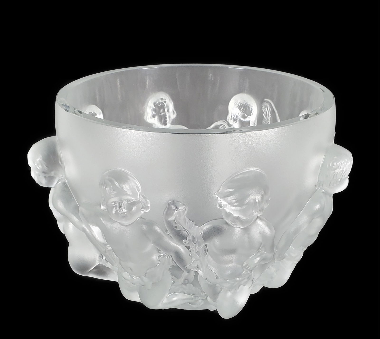 LALIQUE LUXEMBOURG CENTER BOWL,