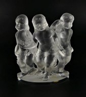 LALIQUE LUXEMBOURG THREE CHERU