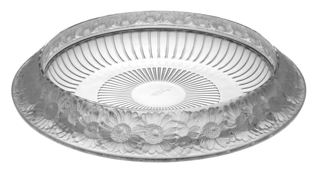LALIQUE MARGUERITES ART GLASS