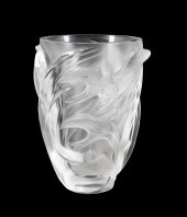 LALIQUE "MARTINETS" COLORLESS