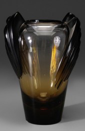 Lalique Martinique Winged Vase