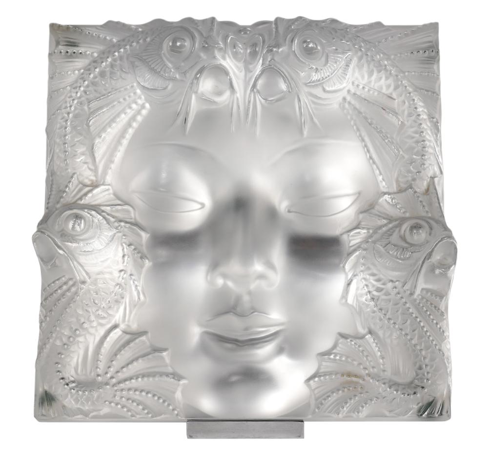 LALIQUE 'MASQUE DE FEMME' CRYSTAL