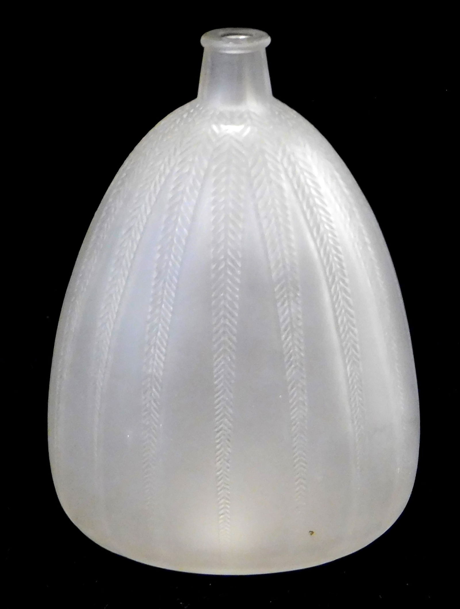 LALIQUE "MIMOSA" VASE, NO. 953,
