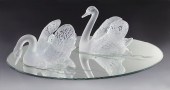 Lalique ''Miroir Cygnes'' clea