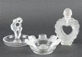 Lalique molded and frosted cry