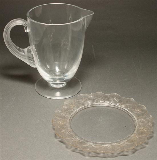 Lalique molded and partially
