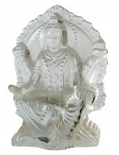 LALIQUE MOLDED GLASS FIGUREsig