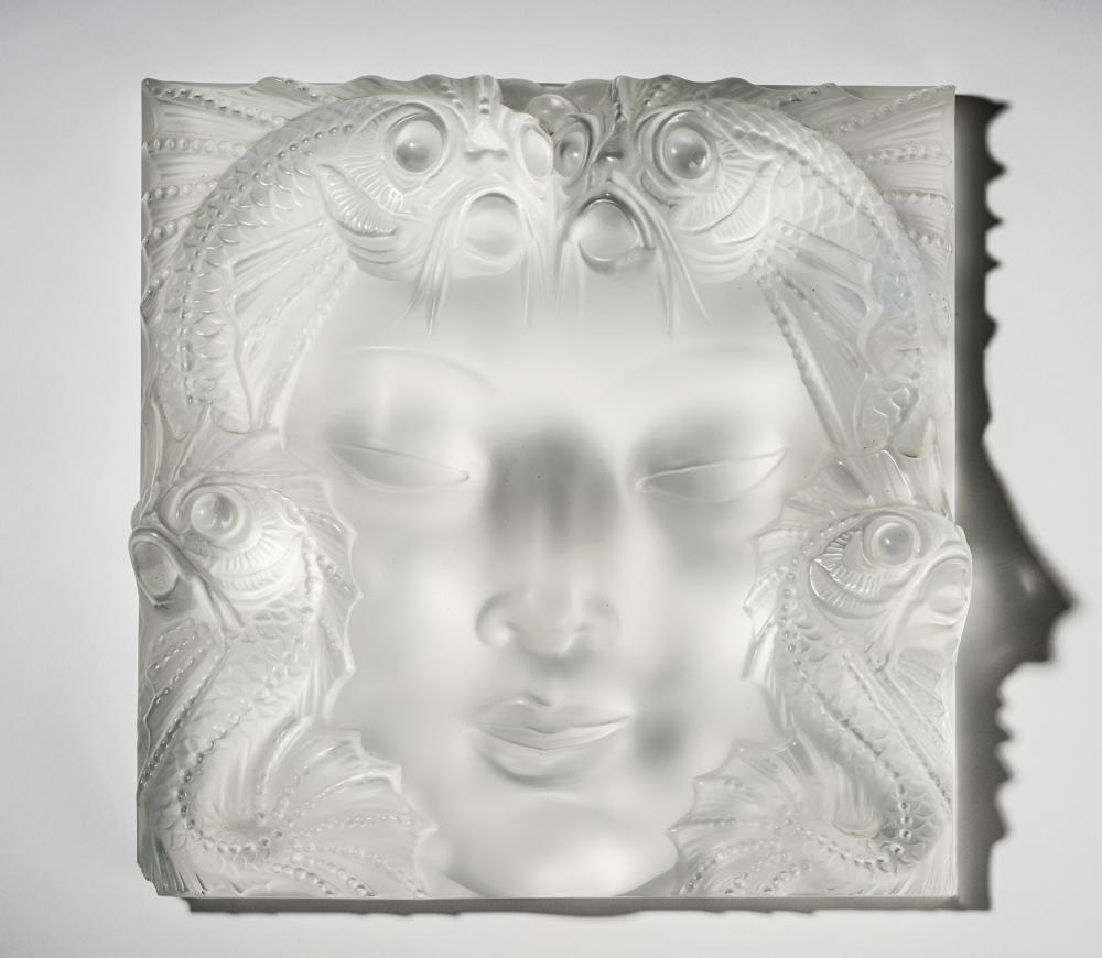 LALIQUE MOLDED GLASS RELIEF