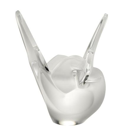 Lalique Molded Glass Sylvie Vase