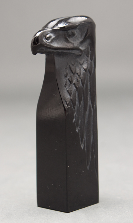 Lalique molded partial frosted