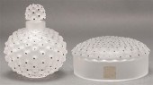 Lalique molded partially frost