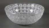 LALIQUE, NEMOURS 10" CRYSTAL B