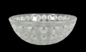 LALIQUE NEMOURS BOWL, SIGNED L