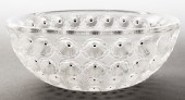 LALIQUE "NEMOURS" FROSTED ART