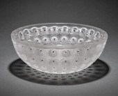LALIQUE "NEMOURS" GLASS BOWLLa