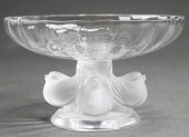 LALIQUE 'NOGENT' PARTIALLY FRO