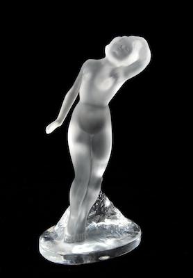 Lalique Nude Figurine The cast
