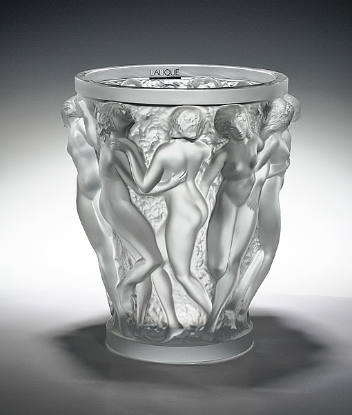 Lalique Nude Vase Bacchantes