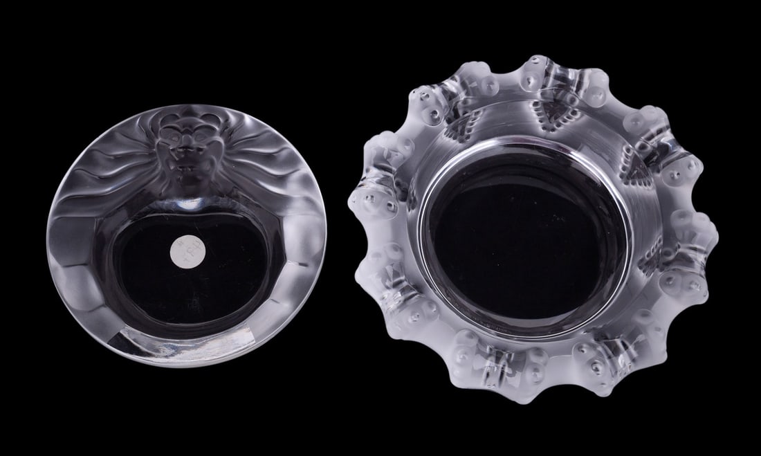 LALIQUE 'OCTOPUS' AND 'TETE DE