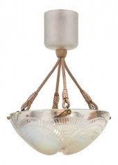 LALIQUE OPALESCENT GLASS "COQU