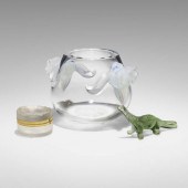 Lalique. Orchidée vase, Salama