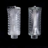 LALIQUE, PALME WALL LIGHTS, PA