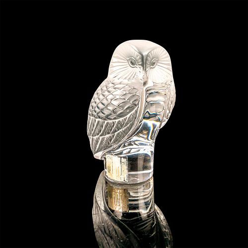 LALIQUE PAPERWEIGHT FIGURINE,