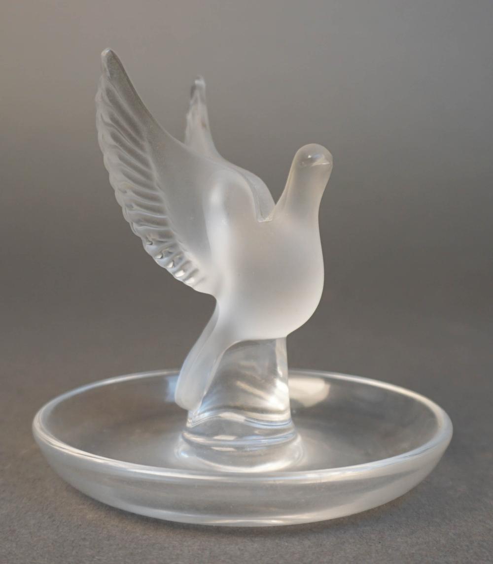 LALIQUE PARTIAL FROSTED CRYSTAL