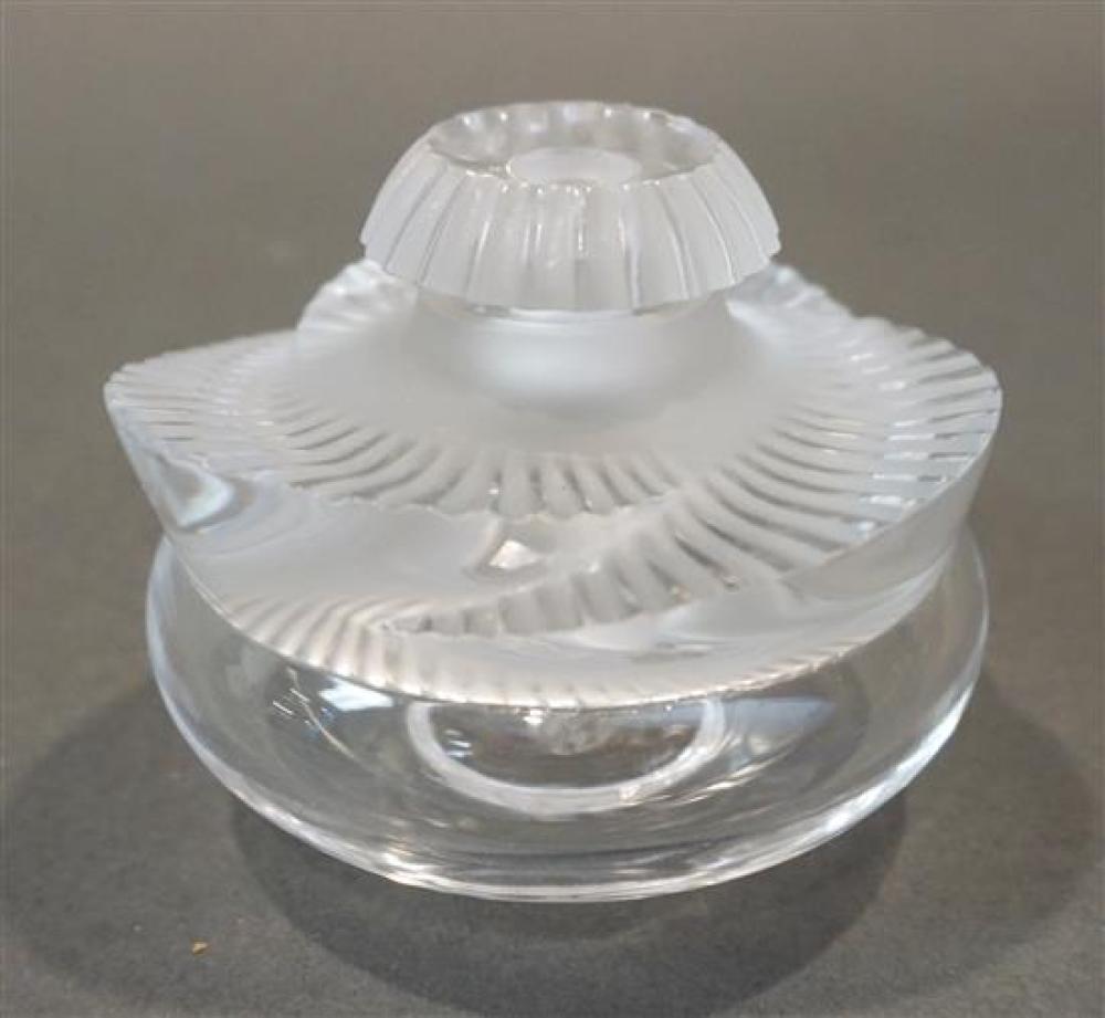 LALIQUE PARTIAL FROSTED GLASS
