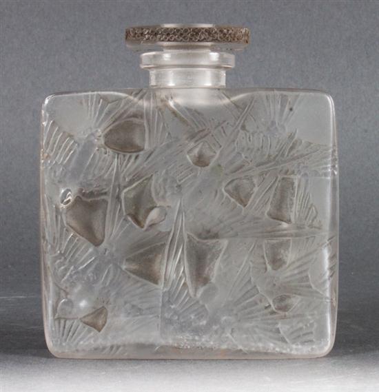 Lalique partial frosted glass scent