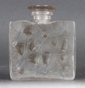 Lalique partial frosted glass