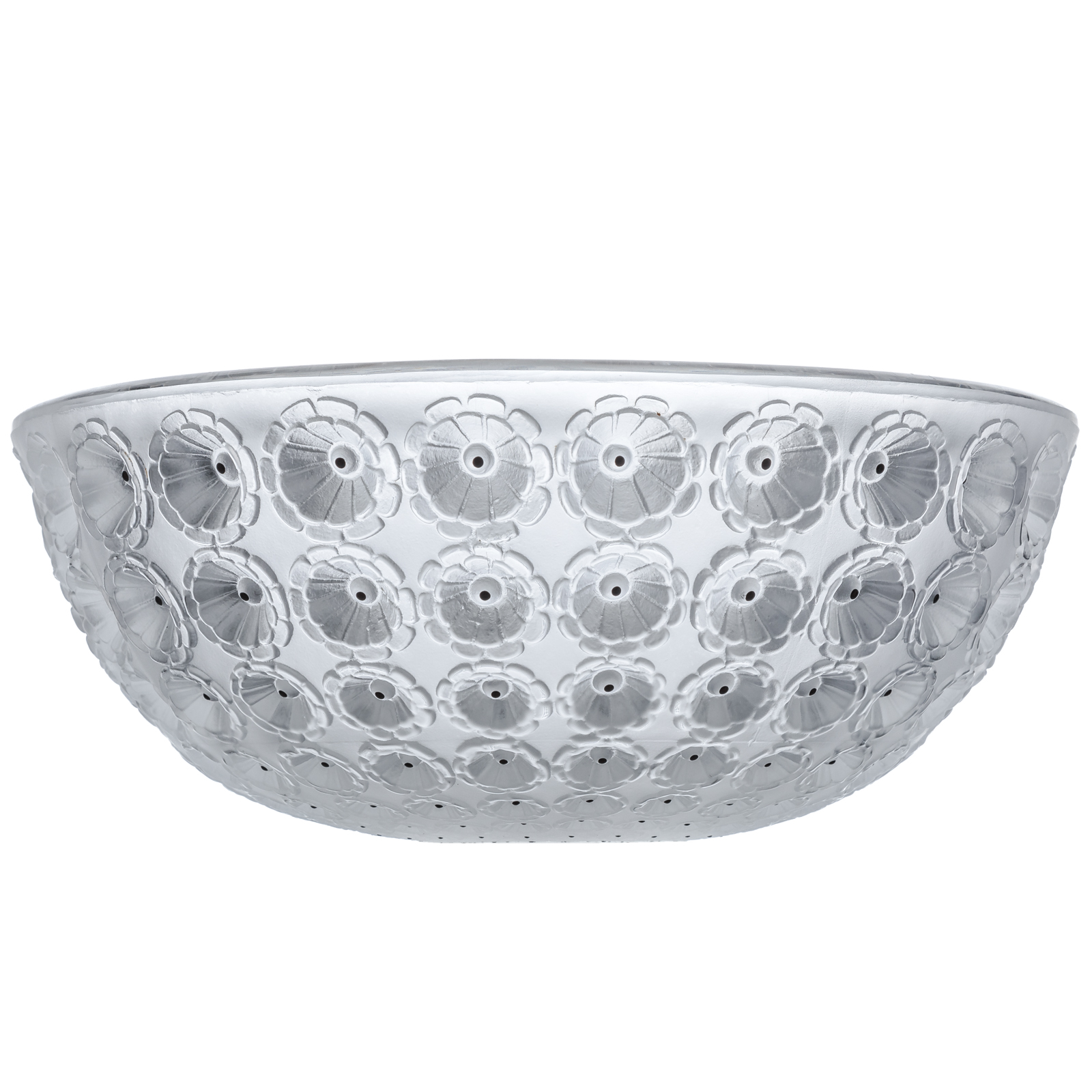 LALIQUE PARTIALLY FROSTED CRYSTAL