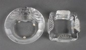 Lalique partially frosted glas