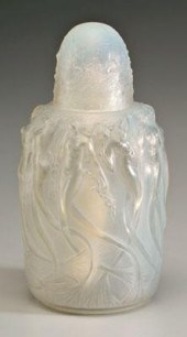 Lalique perfume burner, opales