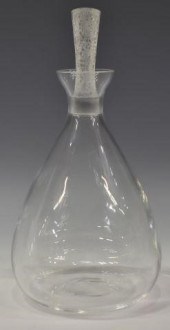 LALIQUE 'PHALSBOURG' CRYSTAL W