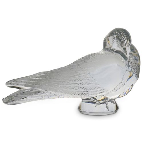 LALIQUE "PIGEON BRUGES" CRYSTAL