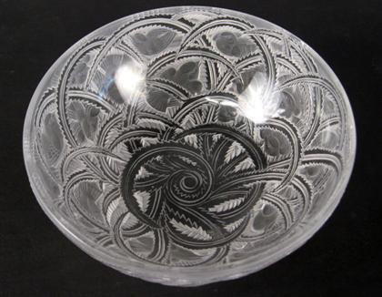 Lalique 'Pinsons' pattern glass