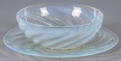 LALIQUE POISSONS BOWL AND UNDE