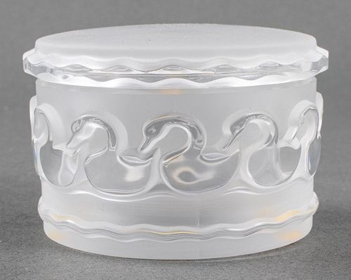 LALIQUE &QUOT;CANARDS&QUOT; CRYSTAL