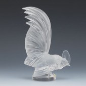 LALIQUE ROOSTER CAR MASCOT  8?