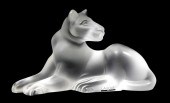LALIQUE "SIMBA" LIONESS CRYSTA