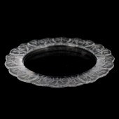 LALIQUE STYLE CRYSTAL "HONFLEU