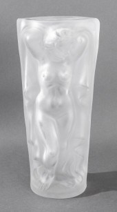 LALIQUE STYLE NUDE NYMPH FROST