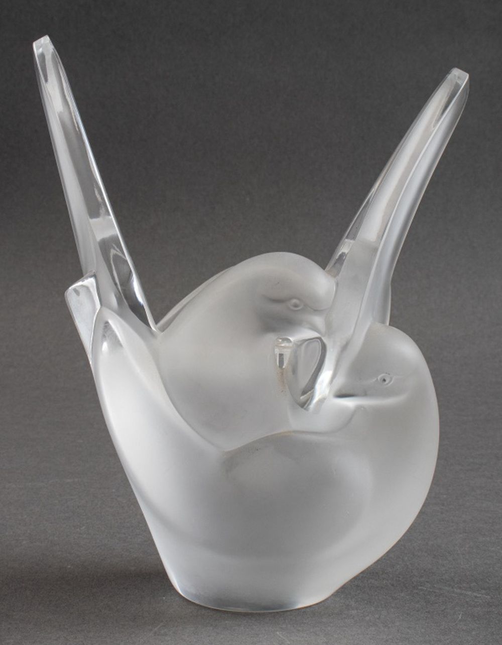 LALIQUE "SYLVIE" DOUBLE DOVE