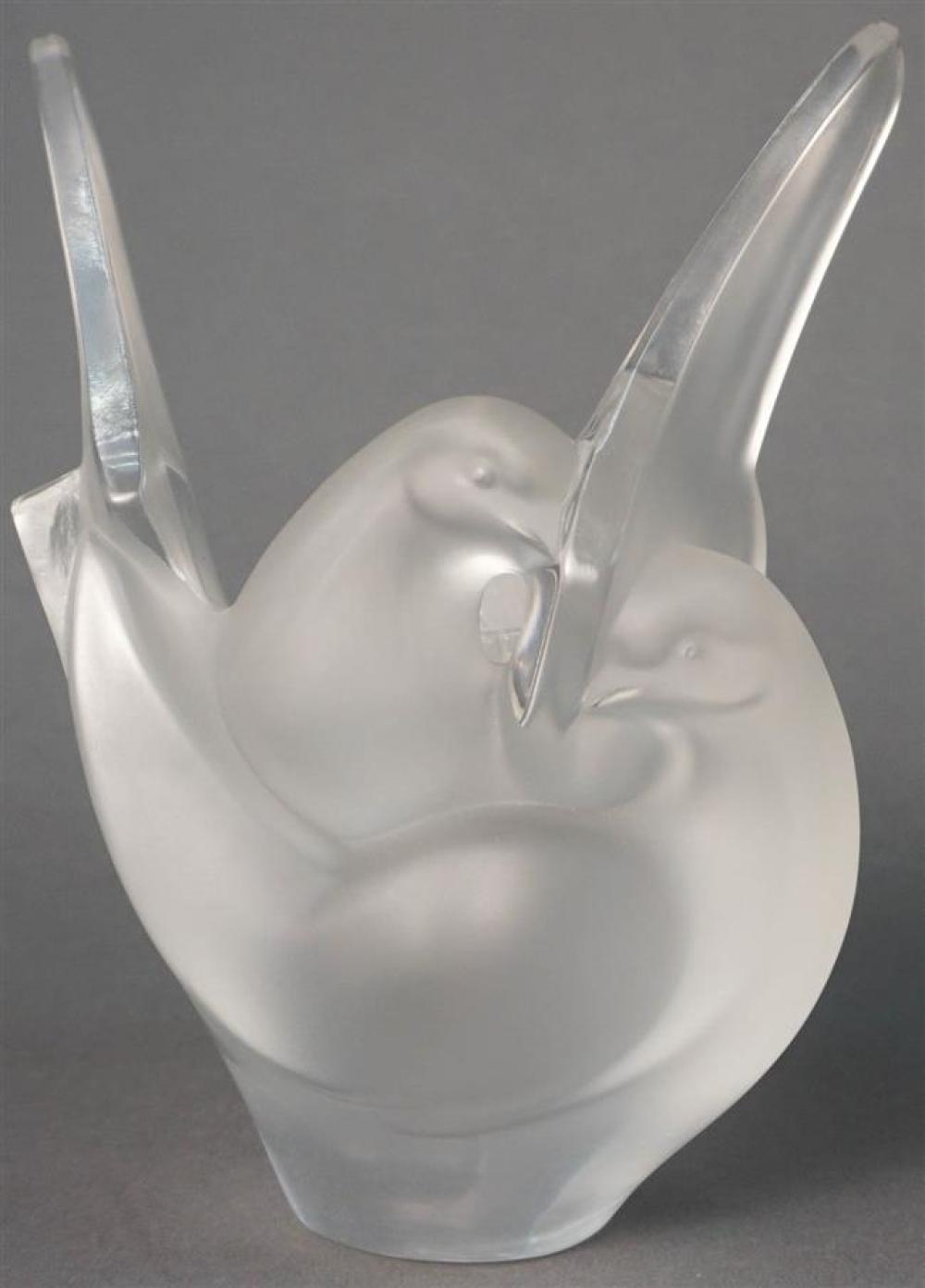 LALIQUE 'SYLVIE' FROSTED CRYSTAL